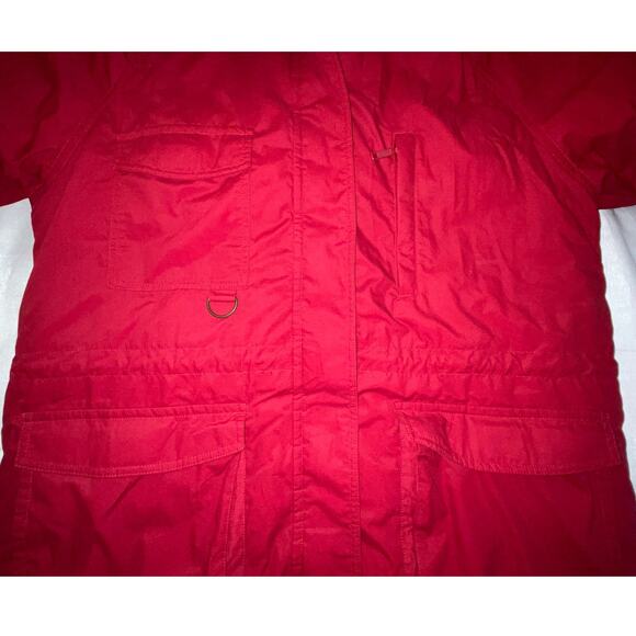 Eddie Bauer Snowline Goose Down Coat - Women's Size M - Two Way Zip - Picture 3 of 16